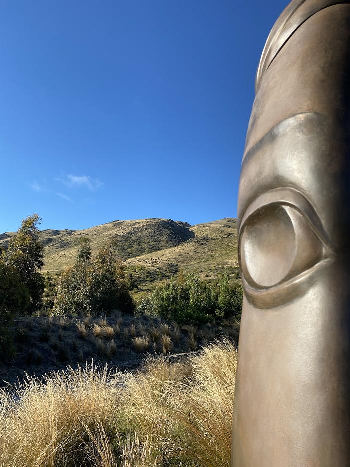 Poison Creek Sculpture Project : a private viewing logo